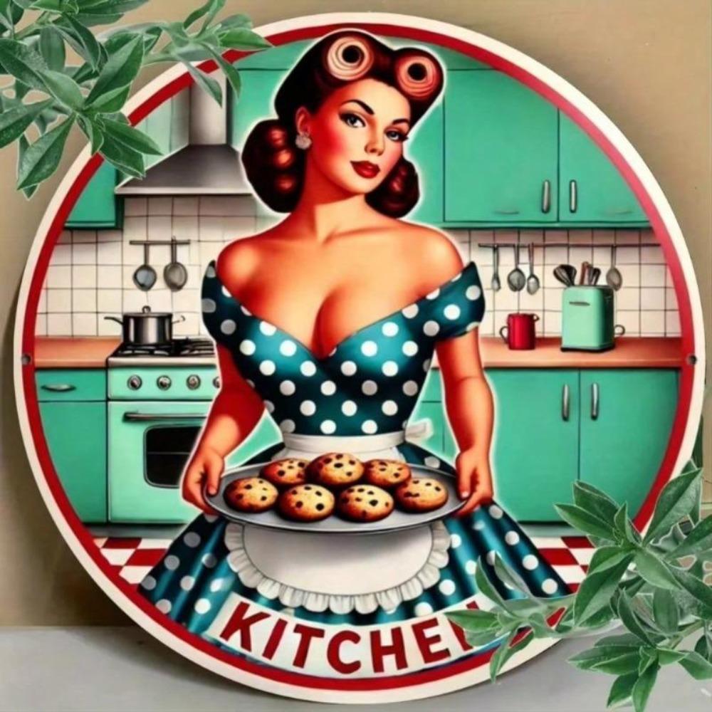 Metal Tin Sign Kitchen Decor Retro Restaurant Cafe Wall Art