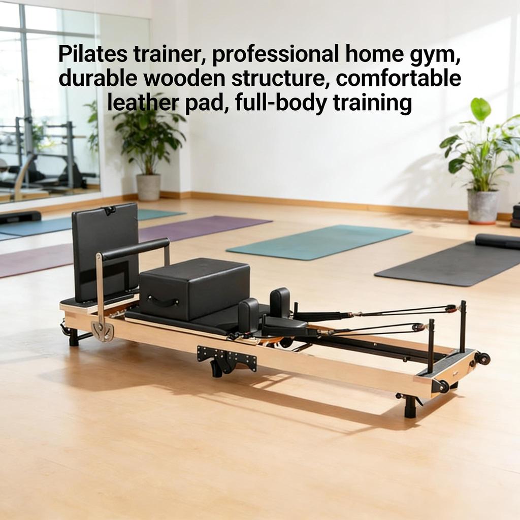 Lit Pliant Pilates Équipement de Fitness Studio de Yoga Salle de Sport Machine Reformeur Pilates Échelle Club Privé Maison Musculation Exercice
