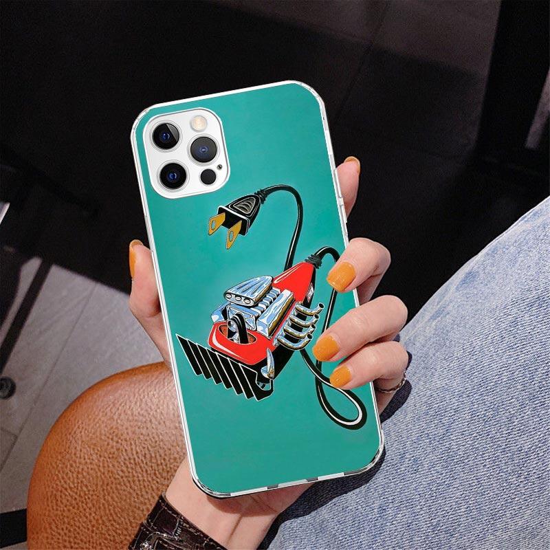Hair Stylist Scissors Brush Phone Case For iPhone 17 Air 16 Pro Max 16E 15 + 14 Plus 11 12 13 Mini 7 8 SE Gift Print Cover Funda