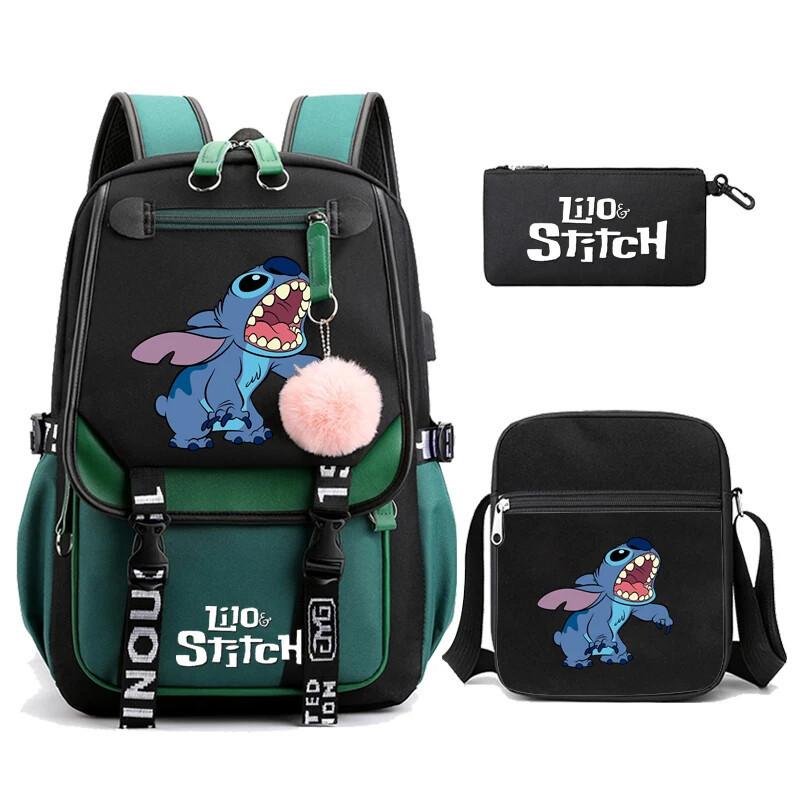Young Students Schoolbag Cartoon Backpack Leisure Travel Computer Bag To Picture