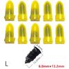 10Pcs Tire Repair Nail Self-Tapping Screw Plastic Nail Soft Rubber Screw Suitable For Car Motorcycle Tire Puncture Repair