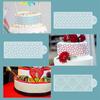 Fondant Cake Mesh Stencil Stamps Stencils Embossing Plastic Spray Mold Tool