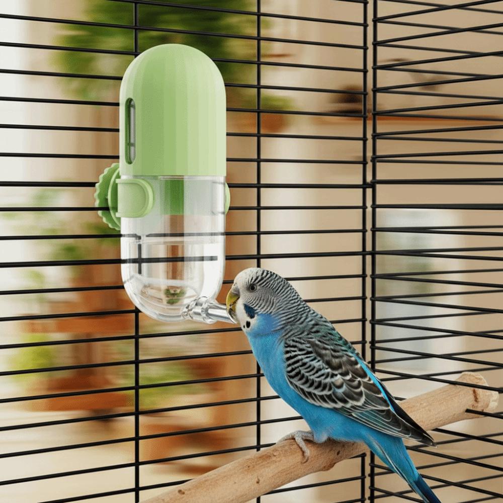 Leak-proof Birds Water Dispenser Hanging Cage Hanging Drinker Bird Automatic Drinker  Aviary