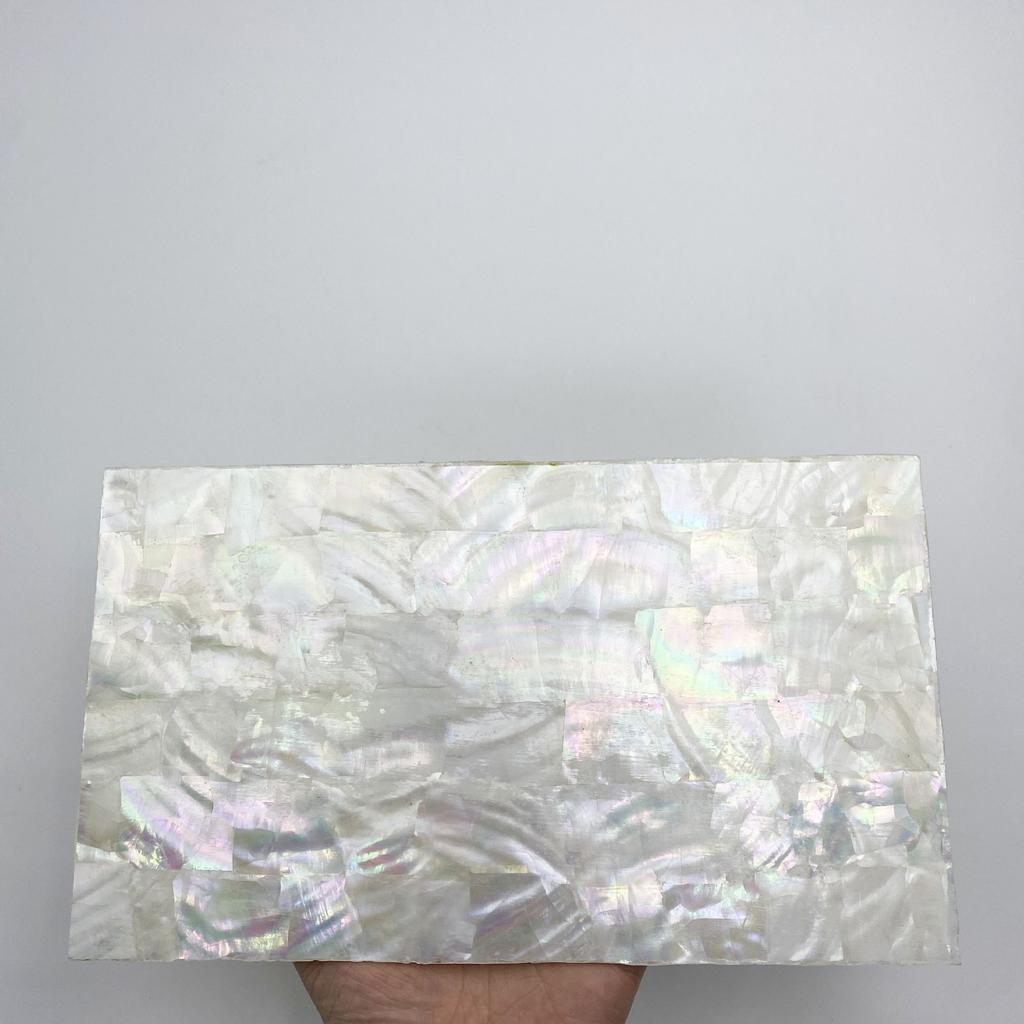 240 X 140 X 2.0 Mm Natural Freshwater Shells + Acrylic Sheets—DIY Craft and Musical Instrument Inlay Materials