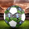 King Leo size5 Soccer Ball, colorful, suitable for all ages, machine-stitched, PVC material, competition grade,durable and high bounce