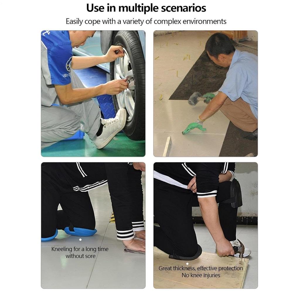  Work Knee Pads | Non-Slip Knee Pads For Work - Thickened EVA Rubber Foam Knee Pads For Cleaning Floors And Gardens