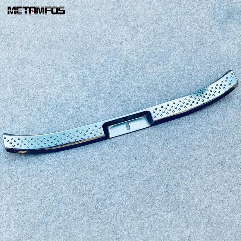 For Toyota Sienta 2024 Interior Rear Trunk Bumper Foot Plate Tailgate Door Sill Scuff Guard Plate Car Accessories