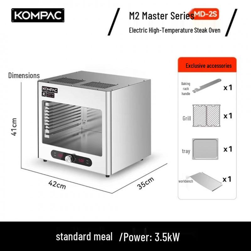 Forno Comercial Elétrico de Alta Temperatura para Bife e Macarrão M Anpai - Máquina de Grelhar Totalmente Automática