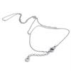 Yhpup Trendy Stainless Steel Zircon Beads Back of Hand Chain Finger Bracelet Fashion Chic Sexy Jewelry Waterproof Wholesale Gift