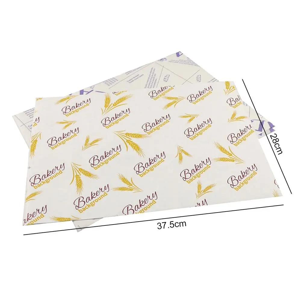 Food Wrappers Paper Newspaper Style Wrapping Paper Non-stick Wrapping Paper Wax Paper Oil-proof Baking Paper Food Packaging