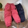 Kinder Winter Kinderhosen Neu Jungen- und Mädchenhosen Arbeitshosen Jungen- und Mädchenhosen Verdickte Warme Hosen Lange Hosen