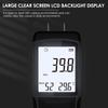 SMART SENSOR AS511B Digital Differential Pressure Gauge -206.8~206.8KPA Manometer Dual Port   Gas Pressure  with LCD Backlight Display Supports Temp
