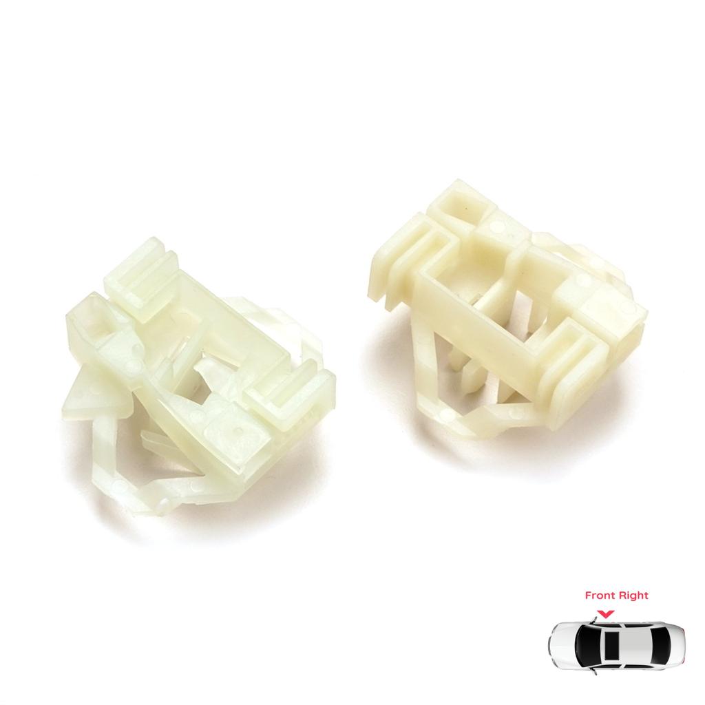 BWR34+BWR63 Window Regulator Clips Front Right for VW Polo Classic Caddy 2 Seat Cordoba 1 Ibiza 2 Inca Skoda Octavia 1 6K4837402