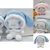 Adorable 25cm Sanrio Melody Plush Toy Kuromi Pendant Cartoon Girl Gift