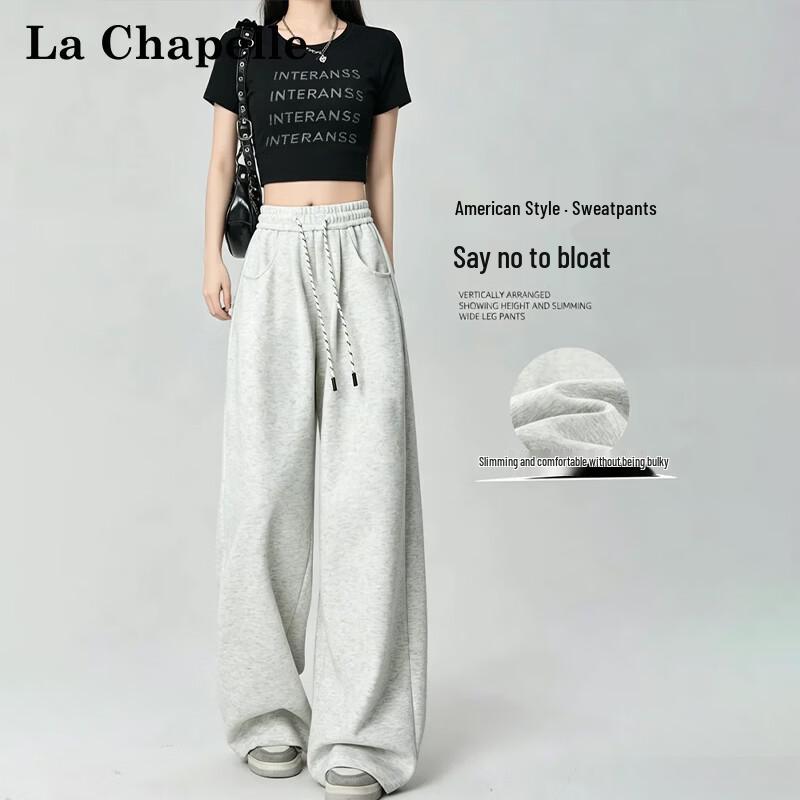 La Chapelle Women's Casual Wide-Leg Trousers