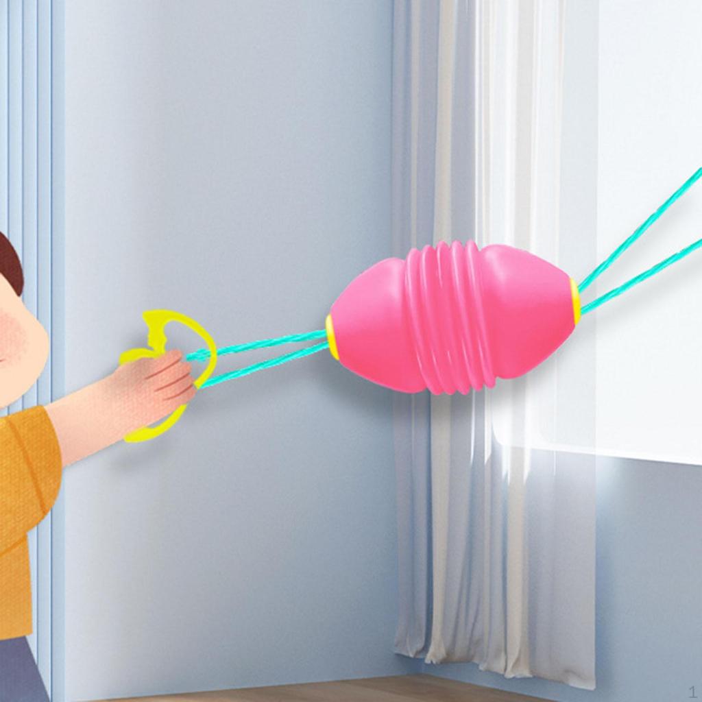 Ziehspiel Schiebekugel mit stabilen Seilen für Kinder Hand-Auge-Koordination im lustigen Pausenspielzeug Sport