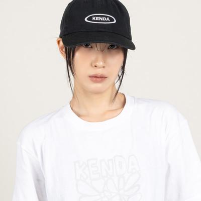 KENDA OVALES LOGO BASECAP - SCHWARZ / BABC01-16s