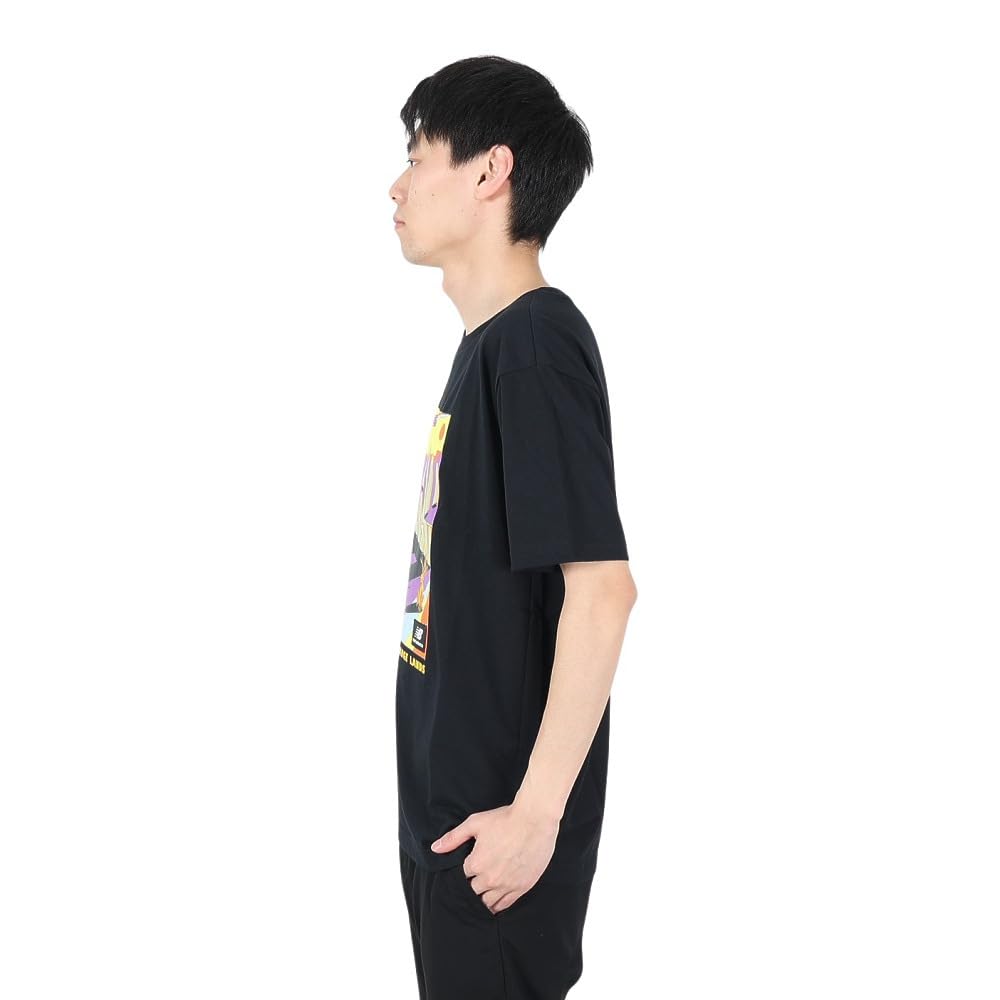 NB AT Graphic MT21509 Short Sleeve Black S [New Balance] T-shirt T-shirt (BK)
