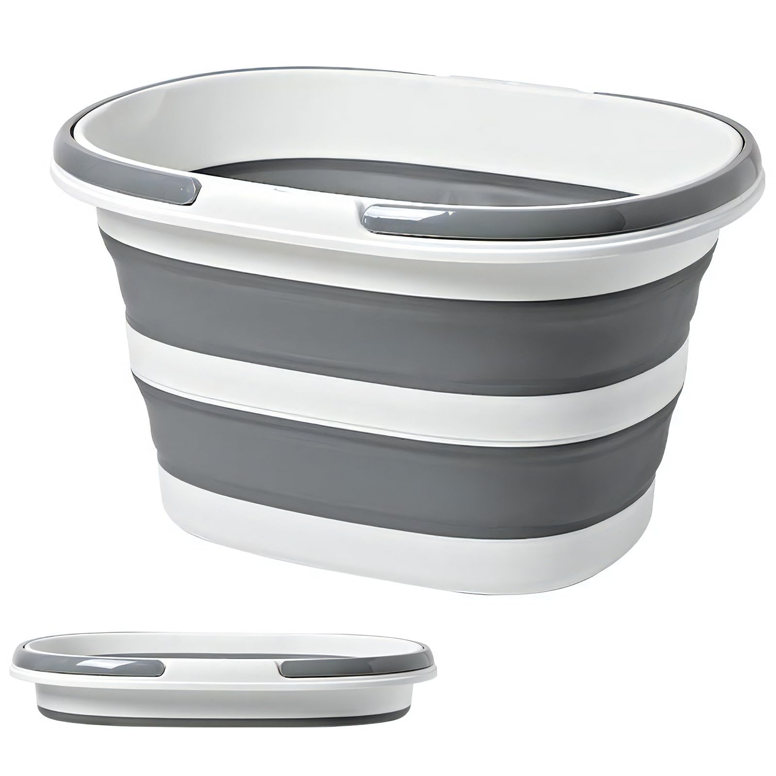 

HINACO Folding Soaking Car Wash Pet Laundry Car Wash Washing 16L Bucket, Wash, Outdoor, Bucket, Bathtub, Bucket, Bucket, Tub, белый