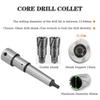 3/4 Inch Annular Cutter Arbor 19.05mm Drill Chuck Arbor Morse Taper Adapter  For Magnetic Drill