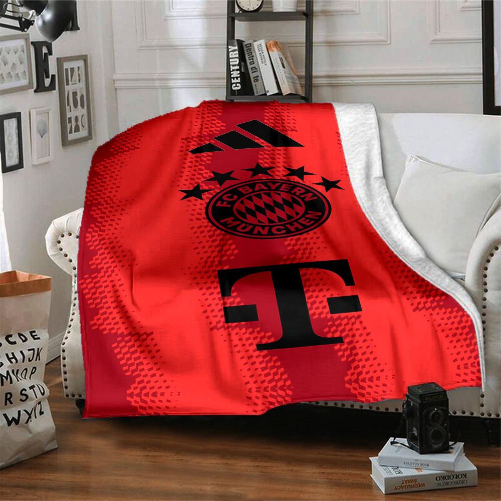 Bayern München Roem Deken Comfortabel Perfect voor Beddengoed Bed Zeezijde Vier Seizoenen Multifunctioneel Moderne Stijl