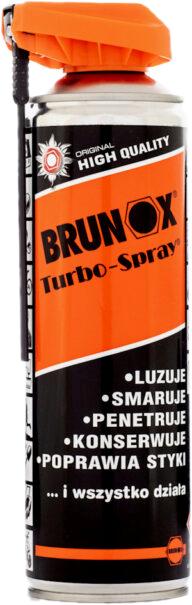 Brunox Turbo-Spray 500ml Per Manutenzione Bicicletta Doppia Testa Universale