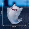 6PCS Halloween Decorations Glow In The Dark Statues Fairy Garden Accessories, Halloween Miniatures Resin Ornaments, Mini Glowing Resin Decor