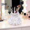 Handmade Pen Holder 3D Printed Dress Shape Holder, Cute Desk Organizer for Makeup Brushes Stationery, Creative Home Office Decor Teacher Gift