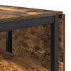 Dining Table 122 x 80 x 76.5 cm Particleboard Smoked Oak