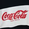 OLD 80s 90s Made In USA Coca Cola Long Sleeve Trainer L Black Men's Used