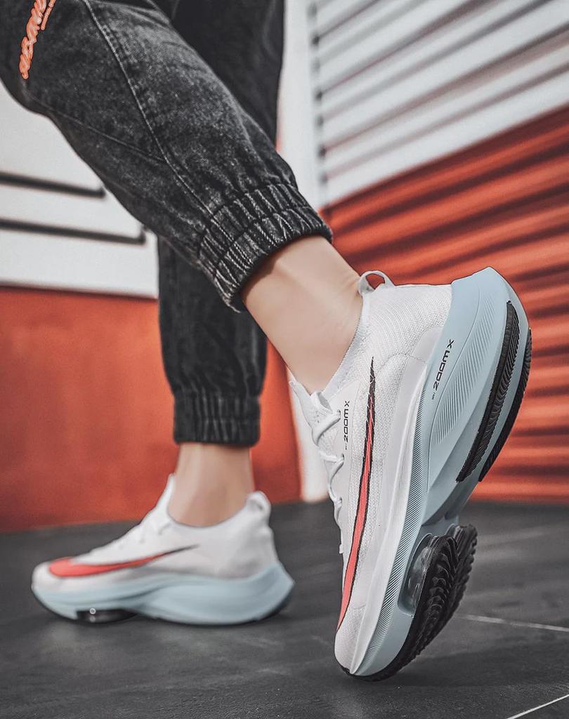 2024 Men's Lace-Up Sports Shoes with Air Cushion for Basketball and Running - Youth Casual Style