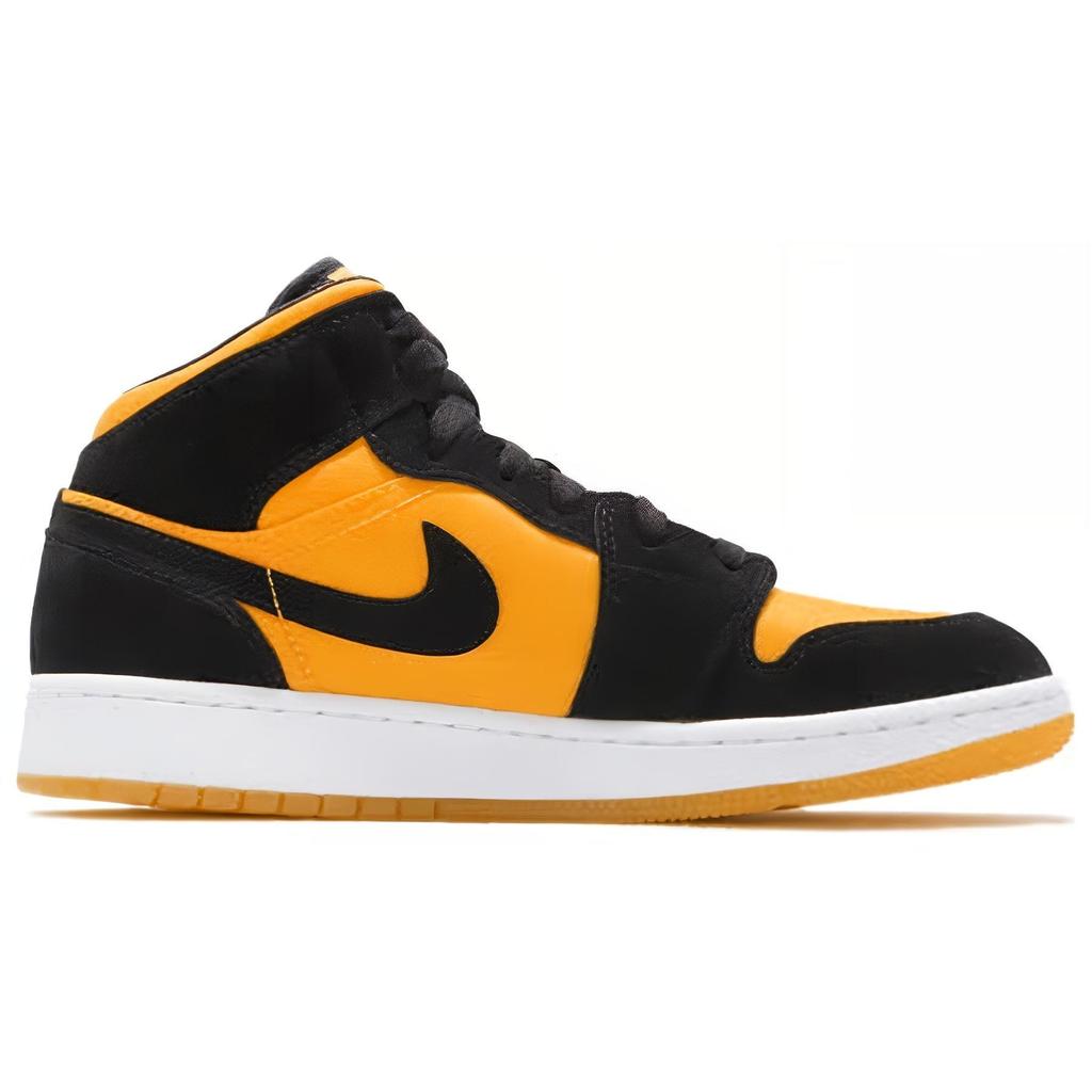 (GS) Air Jordan 1 Mid SE GC 'University Gold' Kids' CD6760-007