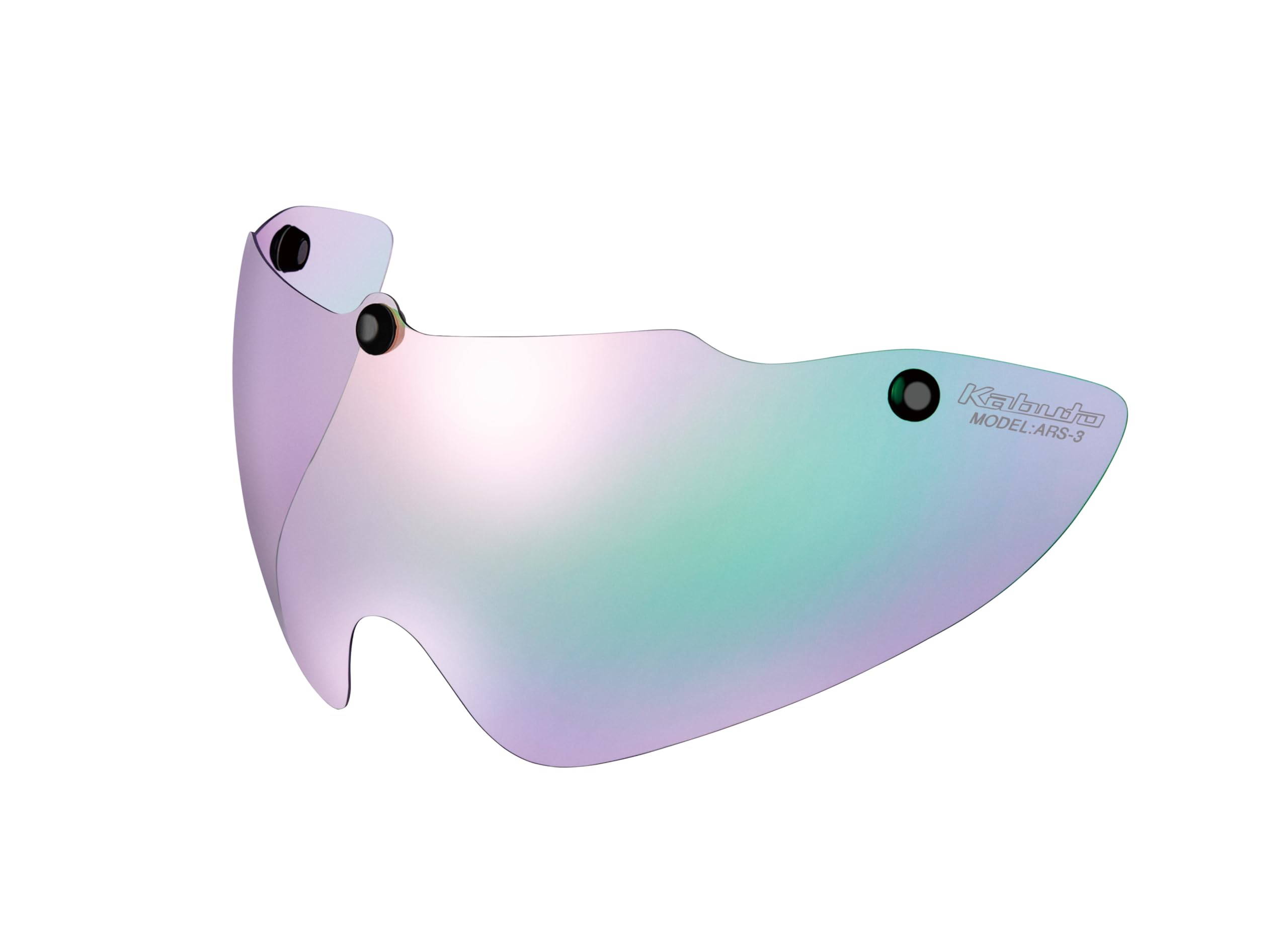 

OGK KABUTO Repair Parts Shield Pink Mirror ARS-3