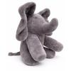 Elefant de Plus Weiches Plüschtier, Grauer Elefant Kuscheltier, 30cm Kuschelgeschenk für Babys & Kinder