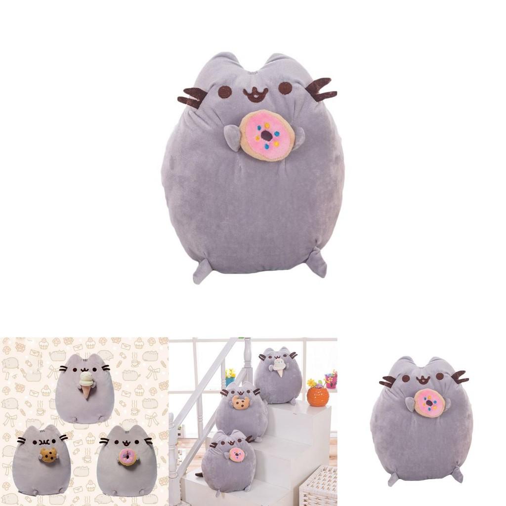 Pusheen The Cat Doughnut Cookie Plush Soft Toy For Kids And Baby Gifts**