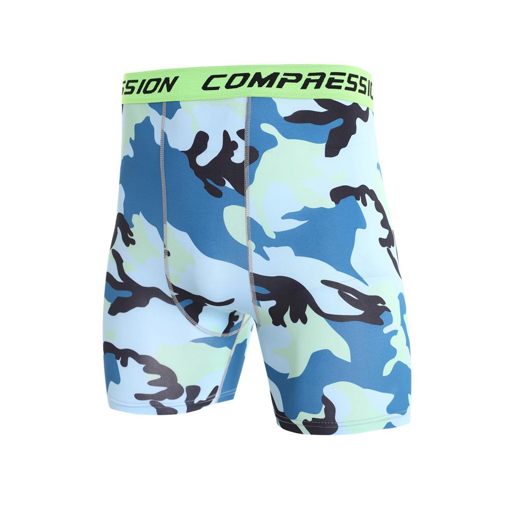 Struggle Clothing Modern Camouflage Quick-Dry Compression Shorts for Training and Running