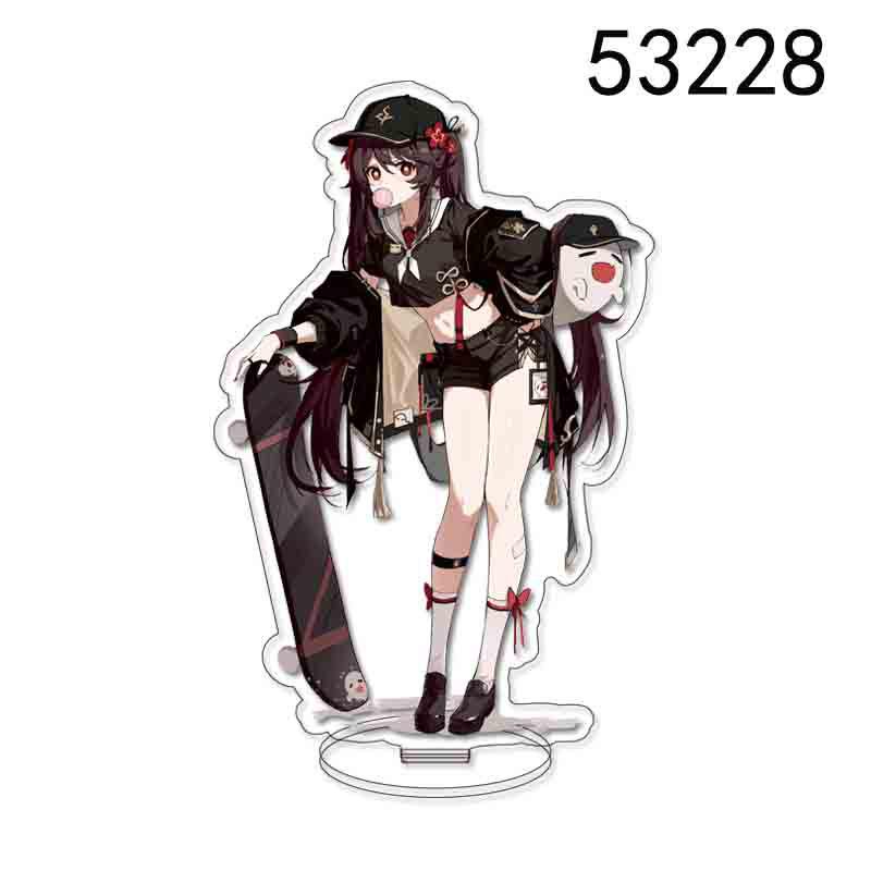 Genshin Impact 15cm Character Standees: Kazuha, Venti, Noel, Albedo, Yae Miko, Keqing.