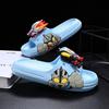 Comfortable And Versatile Boys Cartoon Slippers With Nonslip Eva Sole Ideal For Home And Casual Summer Outings