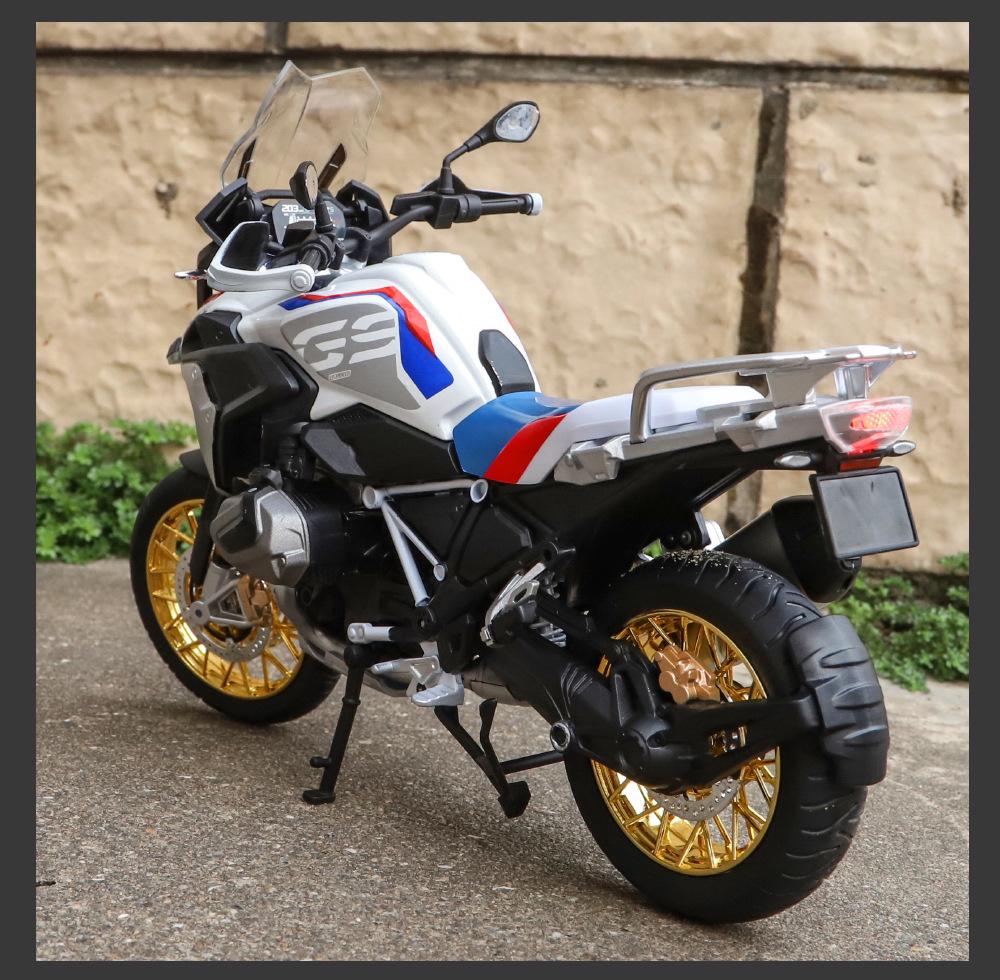 Boxed Water Bird R1250 GS Alloy Motorcycle Model Collection: Simulation 1-9.
