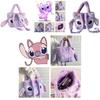 Disney Stitch Lavender Angel Shoulder Bag Plush Large Capacity Cute