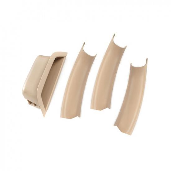 4pcs Beige/Tan Inner Door Handle Panel Pull Cover Fits BMW X3 X4 F25 F26