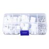 VH Type Terminal VH Connector 2P-4P VH3.96 Connector Kit 120 Pieces 3.96mm Housing Plug Straight Pin Socket Screw Terminal Block Connector Kit DIY