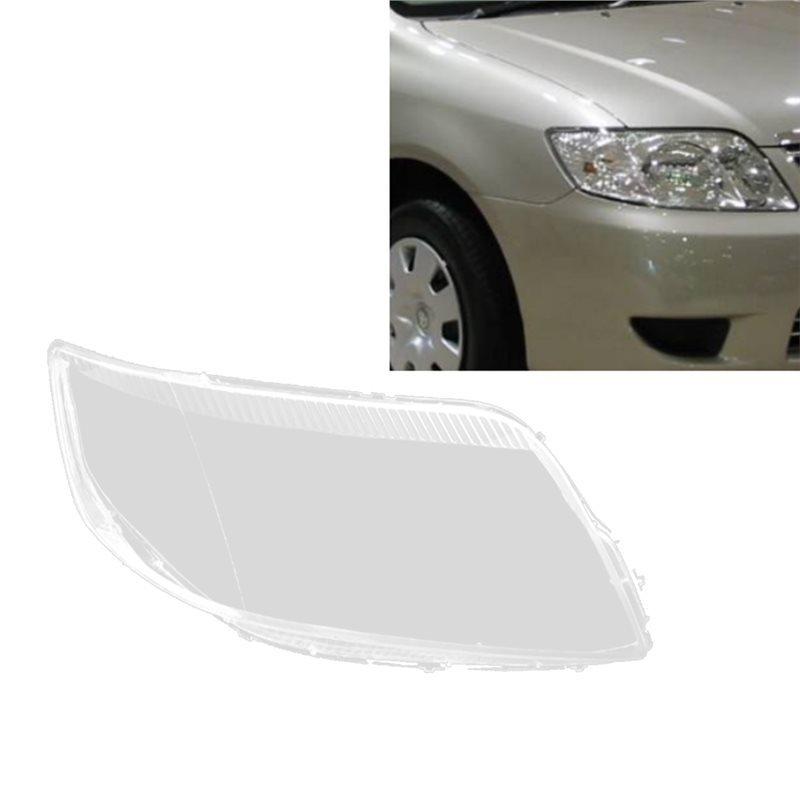 Car Headlamp Lens Cover Transparent Shell For Toyota Corolla Sedan 4 Door 2004 US Version Headlights