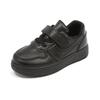 Spring Autumn Kids White Shoes Boys Girls Lightweight Soft Sole Sneakers School Casual Skate Shoes Baby Single Shoes