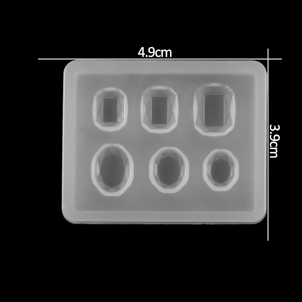 1 Stück Silikonform Halbkugel Oblate Cabochon Anhänger Harz Silikonform Handgefertigtes Werkzeug Epoxidharz Formen Schmuckherstellung