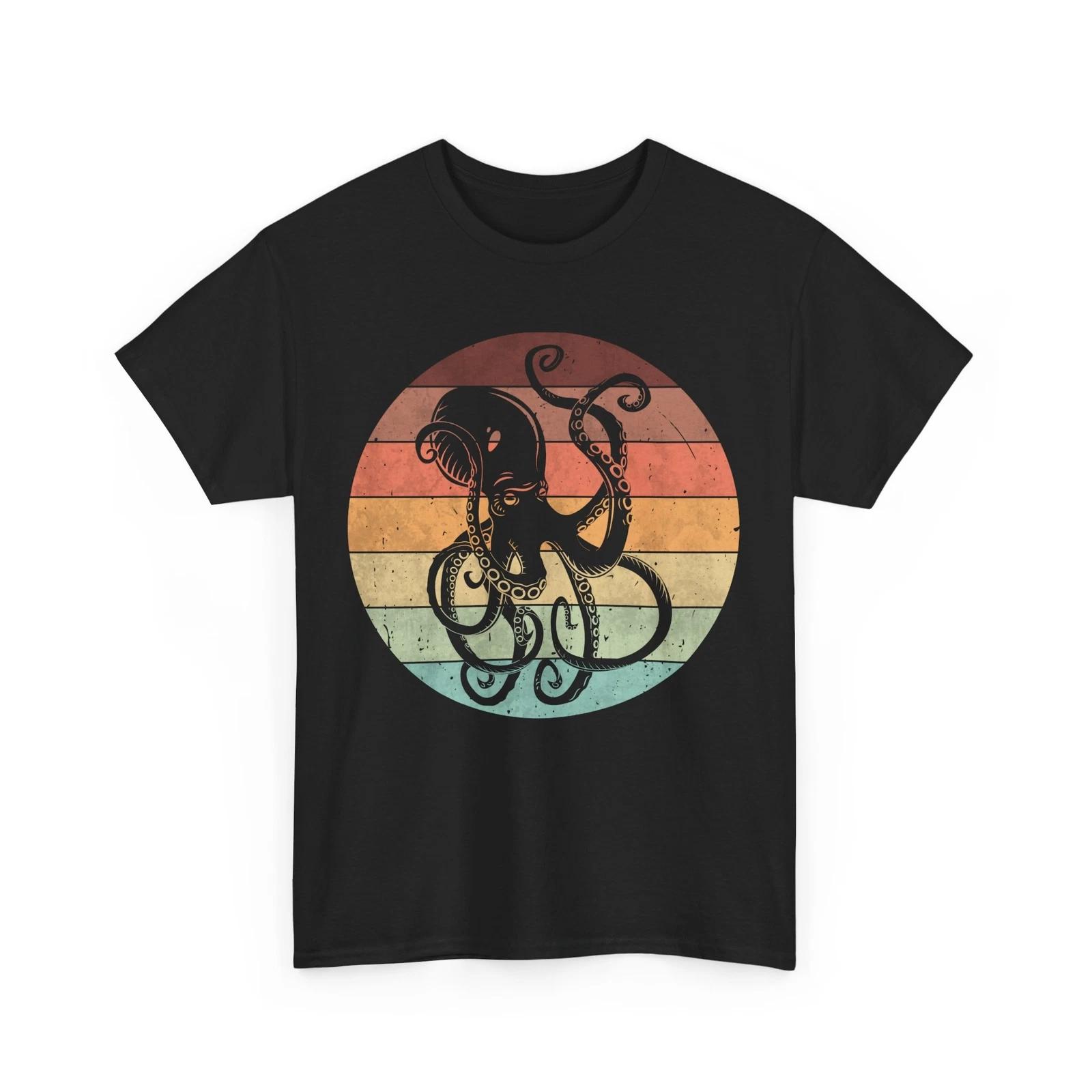 Octopus Shirt, Octopus Lovers Ocean Animals Women Men Cute Shirt S