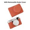 Portable Camera Protective Case Retro   Full Camera Case Carry Bag Opening Bottom Design with Shoulder Strap Replacement for    0VI Camer
