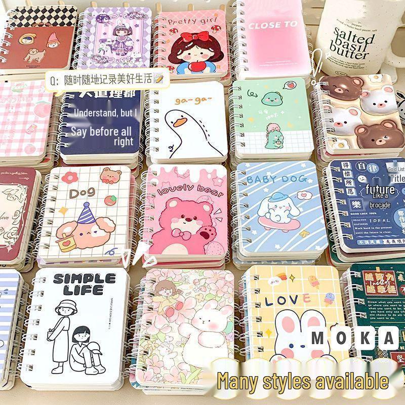 

Newcomer Exclusive: 3 Cute Cartoon A7 Coil Notebooks with Free Shipping
