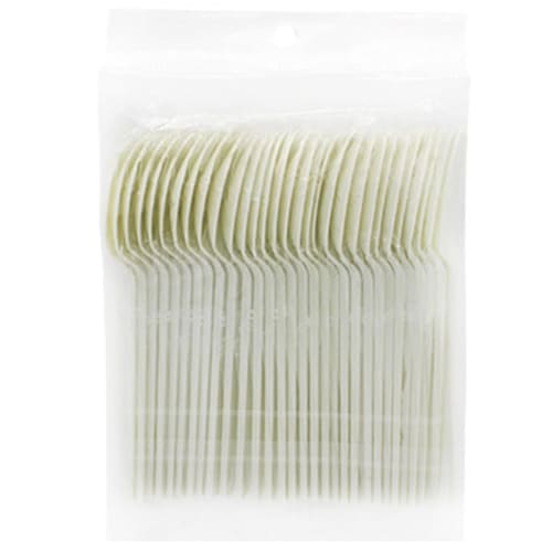 Artnap Disposable Spoons, Individually Wrapped, 30 Spoons, 3.6 x 1.2 x 16 cm, AL-750