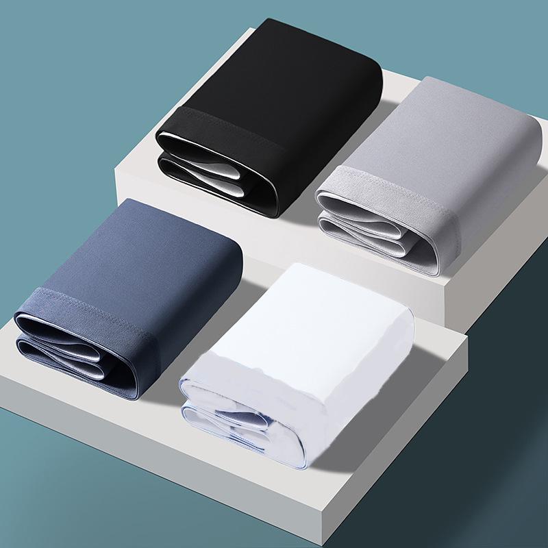 Men's Ice Silk Lightweight Briefs: Breathable, Youthful Comfort.